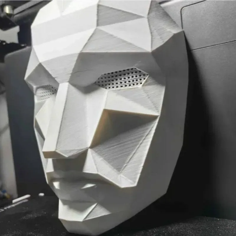 

Модная маска интернет-знаменитости, реквизит для косплея на Хэллоуин, маска для взрослых для показов мод, ночных клубов и сценических выступлений