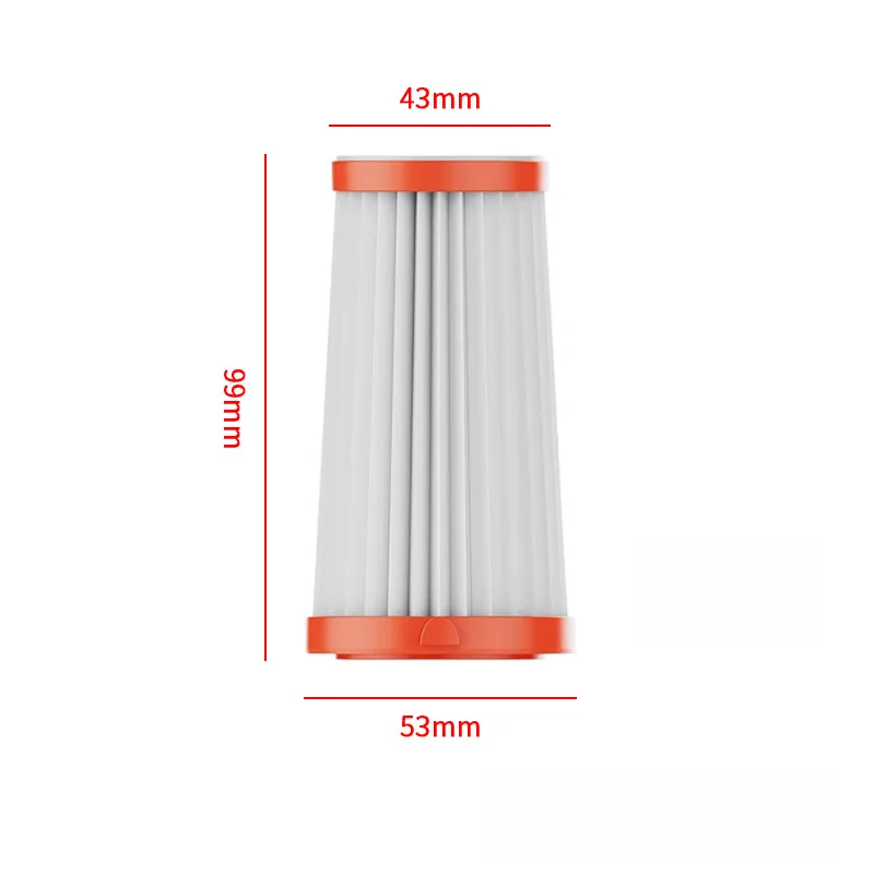 3-Pack Filter Cartridges Compatible with For Xiaomi For Mijia 2 Pro Dust Mite Vacuum Cleaner For Routine Maintenance Use