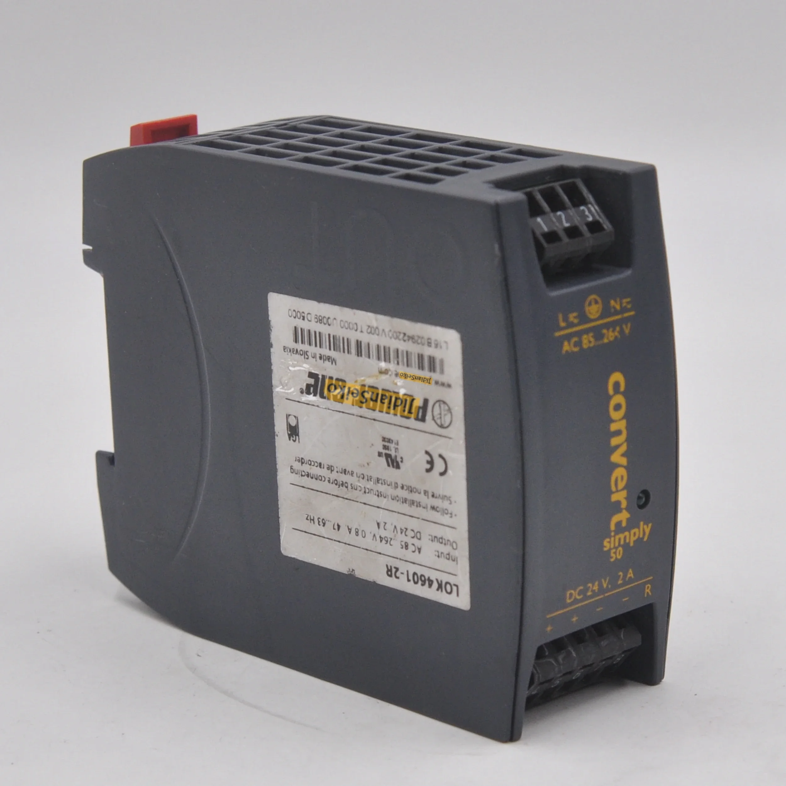 Fuente de alimentación conmutada LOK 4601-2R Power-One CONVERTER tipo riel