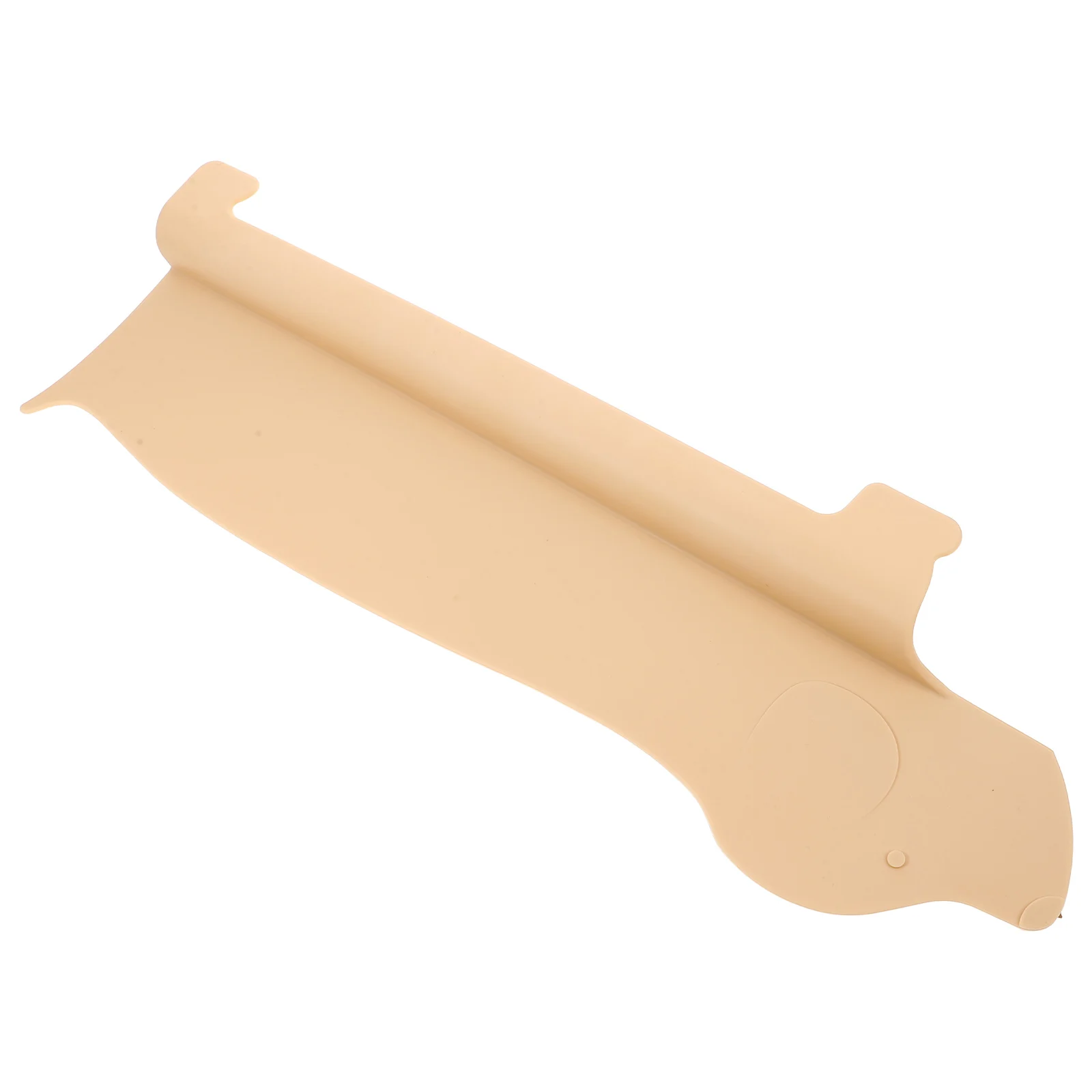 

Kitchen Splash Guard Sink Edge Protector Yellow Dog Shape Silicone Faucet Guard with Suction Cup Large Size Easy Cleaning Stable