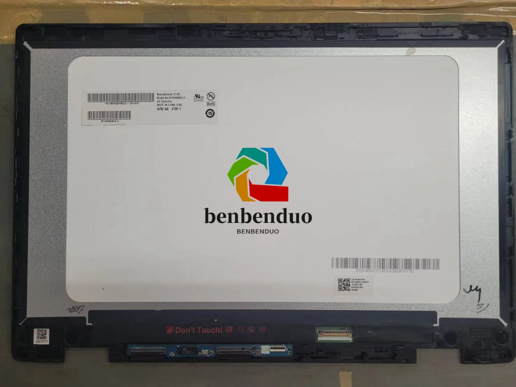 

14.0 inch 1920X1080 IPS FHD 30Pins EDP 60HZ B140HAN04.0 LCD Screen Touch Assembly For Asus ExpertBook B3402 B3402FE B3402FEa