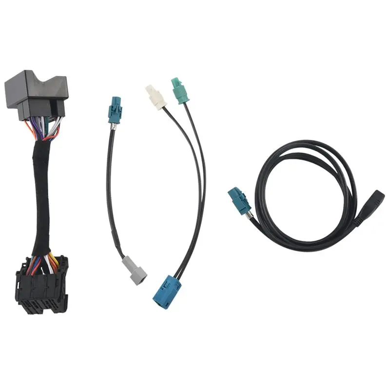 Reliable For 308 308S 408 Citroen Car RCC Radio Audio NAC Wireless Cable Adapter MRN Adapter Cable DS To NAC Antenna USB