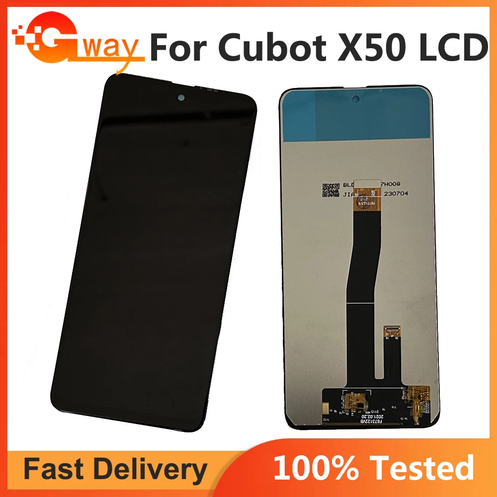 

Original 6.67" LCD For Cubot X50 LCD Display +Touch Screen Digitizer Assembly For Cubot X50 LCD Replacement Parts