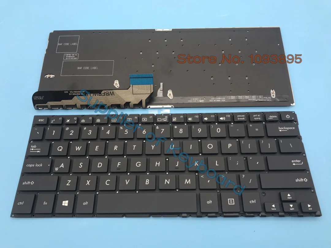 

New For ASUS ZenBook UX430 UX430U UX430UA UX430UQ UX430UN Laptop English Keyboard Backlit