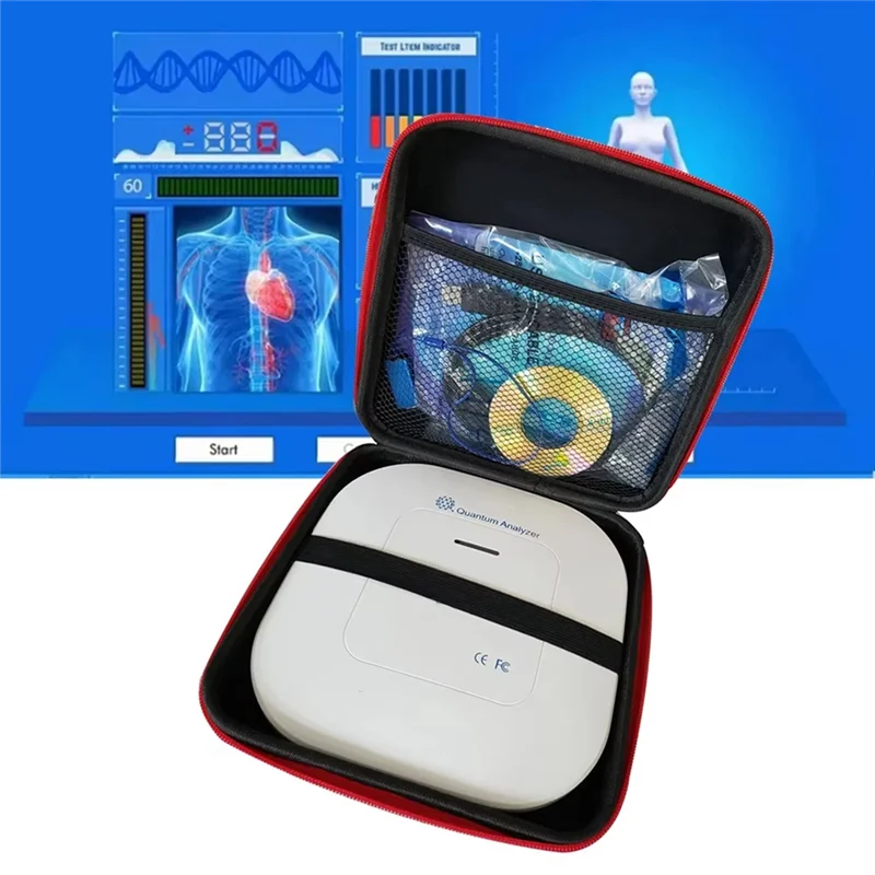 A19E-10G Quantum Resonance Magnetic Analyzer Set Hand Touch Quantum Body Analyzer With 52 Reports For Sub-Health Test 10Th