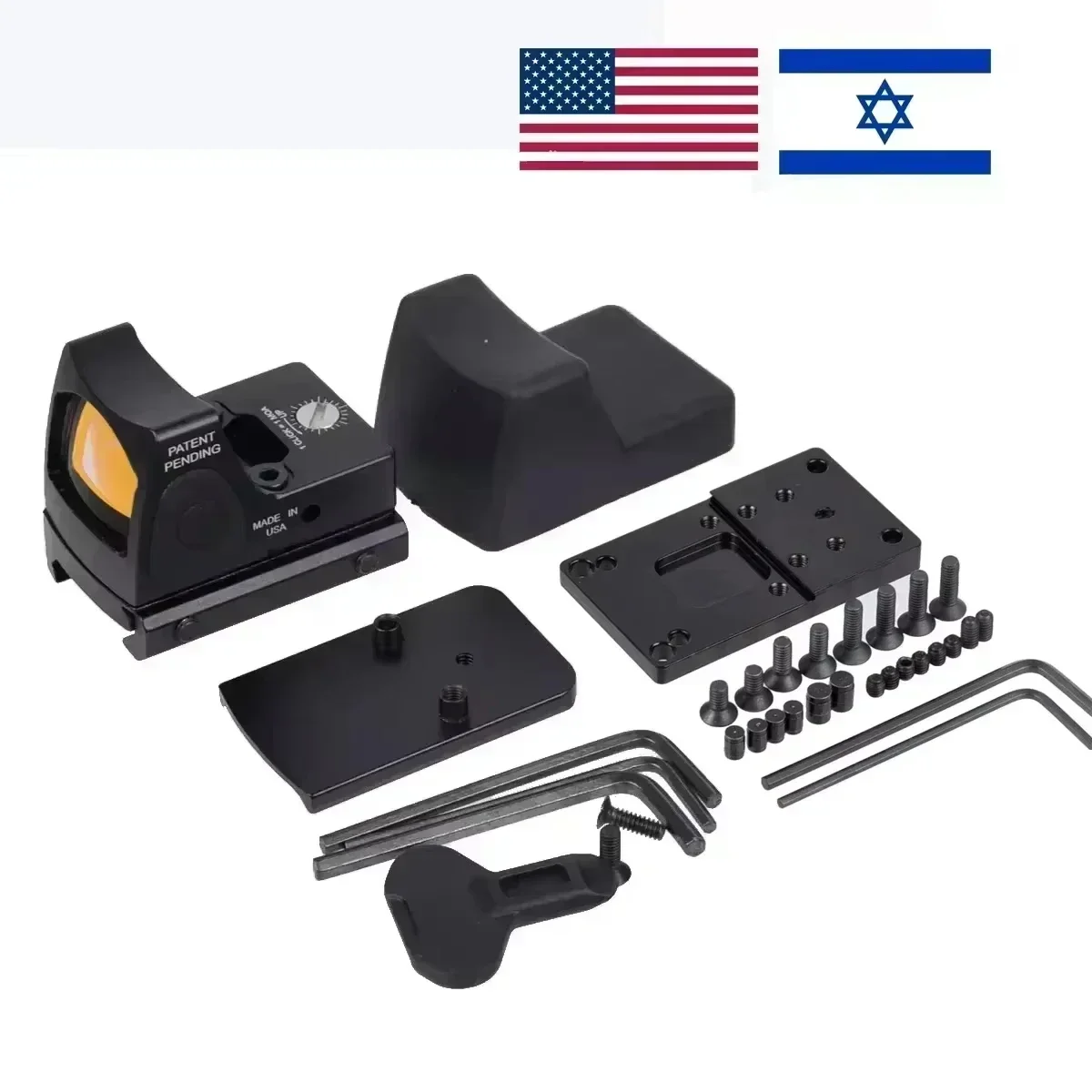 Tactical RM Red Dot Sight For Glock Mount Green Red Dot RM -HD Taurus G2 G2c G2s G3 PT111 R*fle Reflex Sight 9mm Fit 20mm Rail