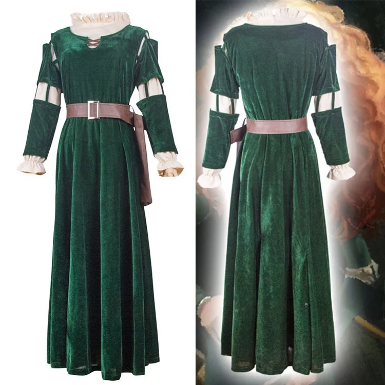Brave Legend Princ Melinda Cosplay Costume loween Role-plang Women's Clothing Ethnic Stage Costume Traditional Hanfu