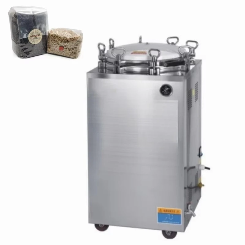 

New 150L Mushroom Autoclave for Retort Pouch Sterilization Mushroom Cultivation Sterilization