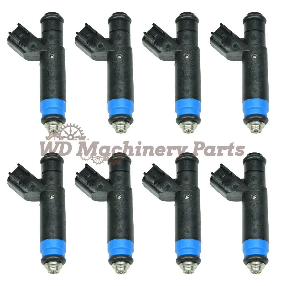 

8Pcs FI114991 110324 80lb EV1 Fuel Injector For Ford GM V8 LT1 LS1 LS6 Siemens Deka EV6