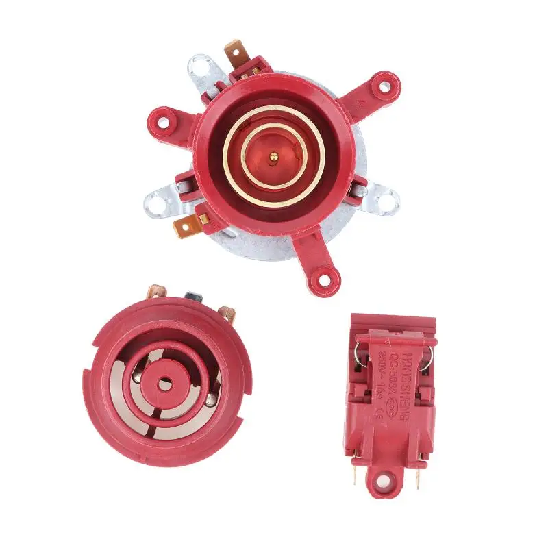 1Set Electric Kettle Thermostat Temperature Switch Connector Coupler Socket Base - Household Appliance Accessory