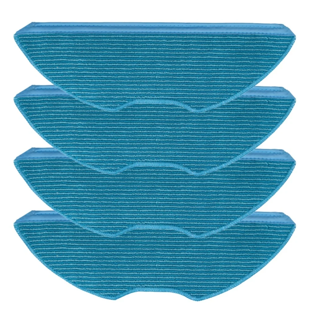 4 Count Microfibre Mop Pads for HomeRun Robot Vacuum Mop Units XU2000/10 XU2000/20 XU2100/10 XU2100/20 XU3000/01 XU3000/02