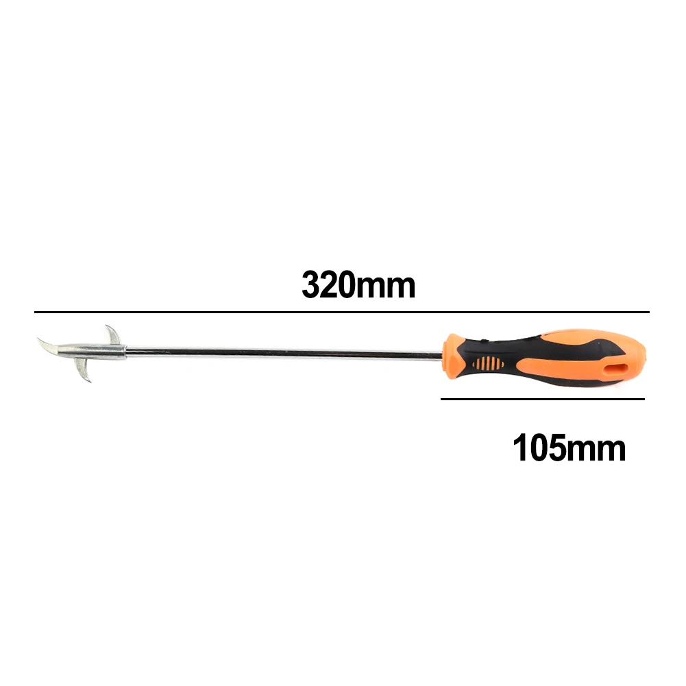 New Durable Screwdriver Tire Cleaning Hook W/ Hook Head Car Tire Groove Broken Stone Cleaner Tire Cleaning Tool