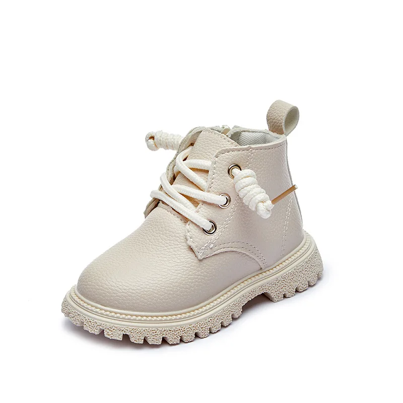 Baby Kids Short Boots Boys Shoes Autumn Winter Leather Children Boots Fashion Toddler Girls Boots Boots Kids Snow Shoes