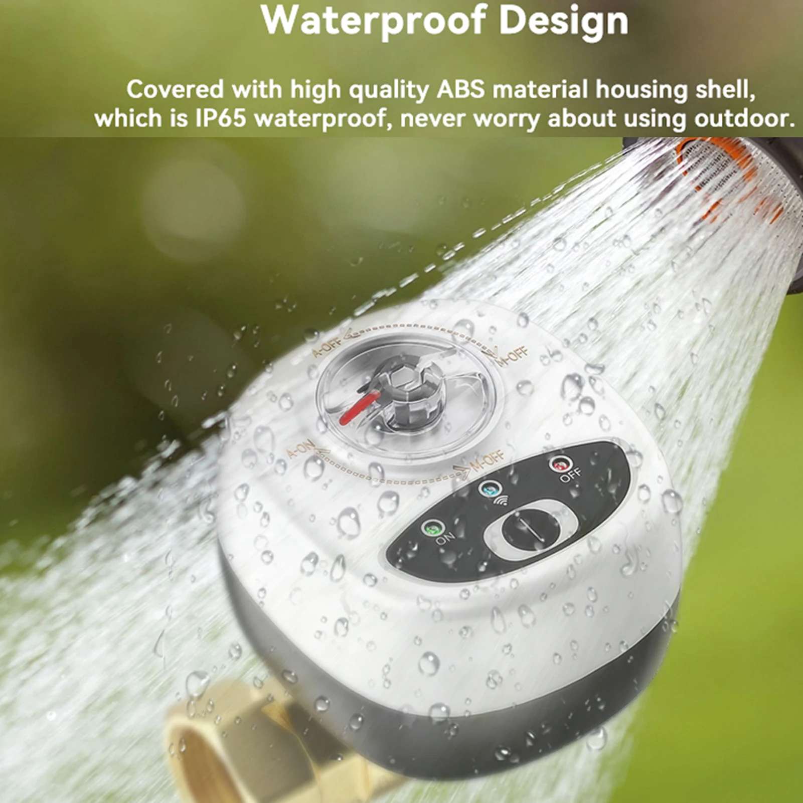 EWeLink ZigBee/Wifi Watervalve Automatic Switch Intelligent Ballvalve IP65 Waterproof Rating Wireless Remote APP Control