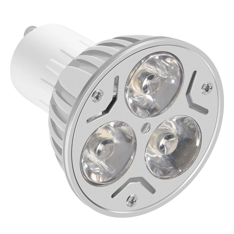 GU10 LAMP LIGHT BULB has 3 LED WARM WHITE 3W 5W 12V