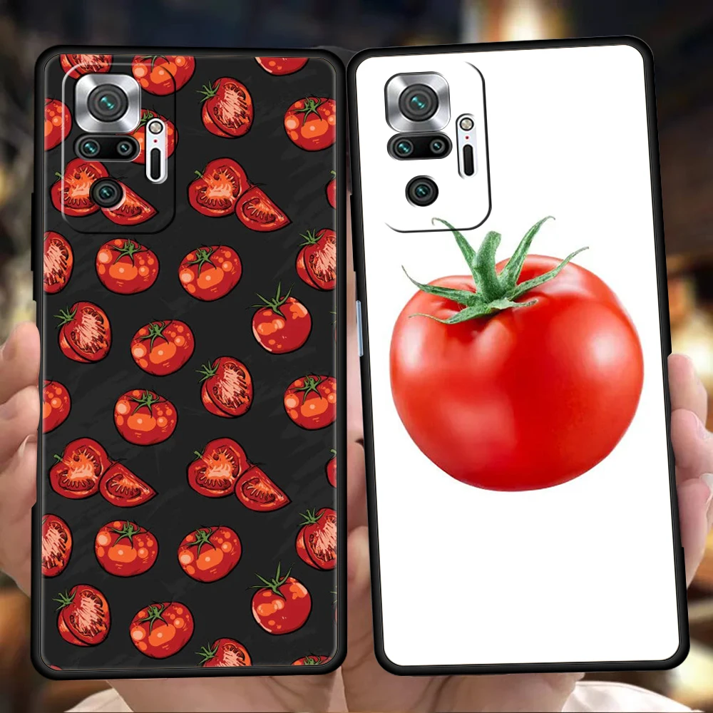 Fruits Tomatoes Pattern Phone Case Cover for Redmi 13C 10C Note 13 12 10 11 Pro Plus 7 8T K40 K50 Gaming Pro Plus 5G Soft Shell