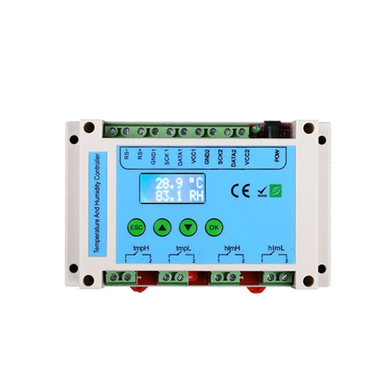 

Multipurpose RS485 Communication Protocol 12V Remote Control Automatic Digital Temperature Humidity Sensor