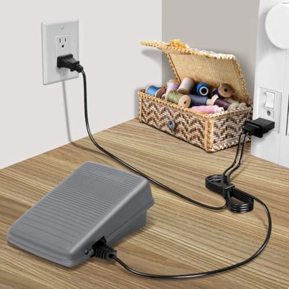 Variable Speed Control Power Cord For Sewing Projects Sewing Machine Foot High-quality ABS Plastic Regular Use Construction