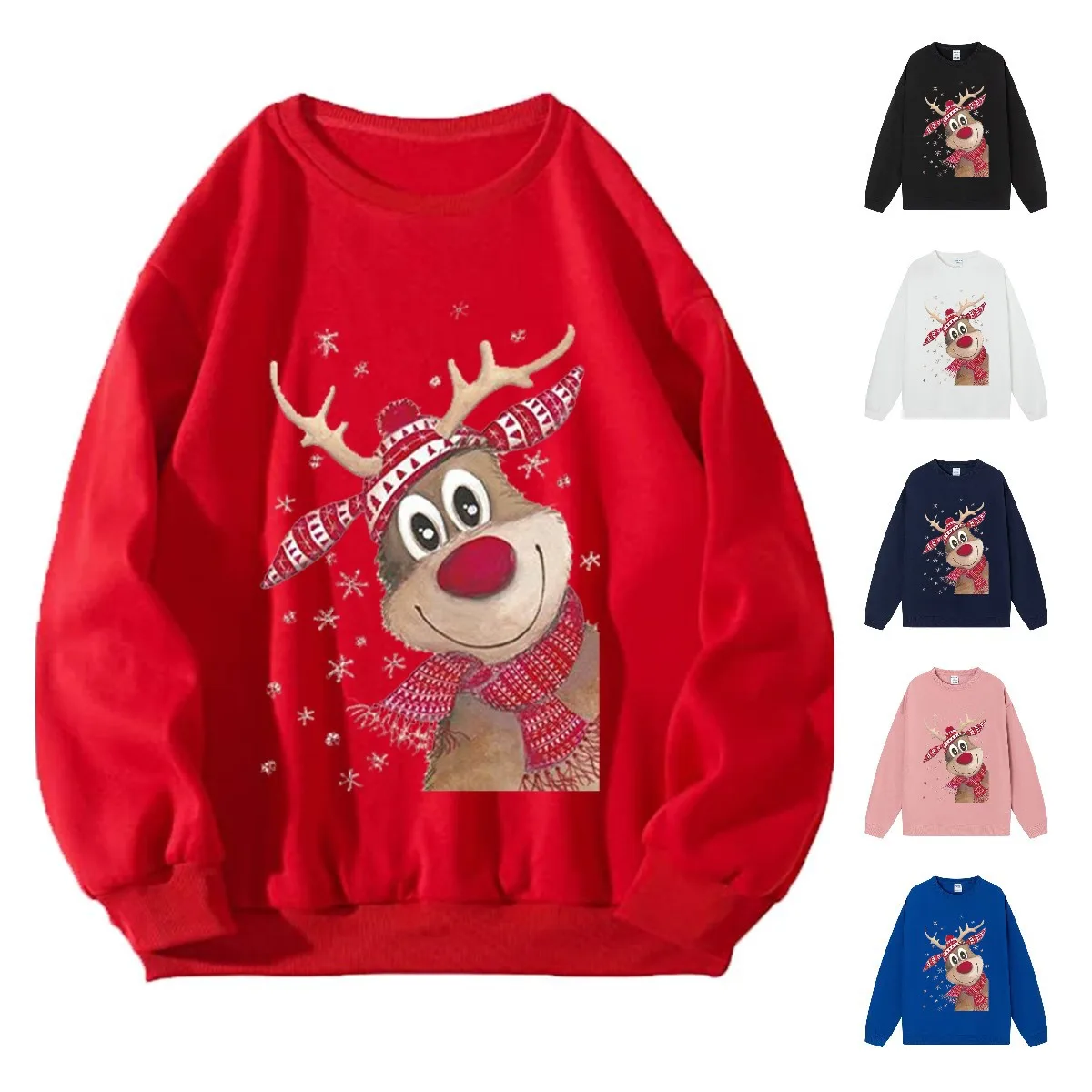Neue Weihnachten Deer Hoodies Drucken Männer Frau Mode Hoody Hoodie Streetwear Mit Kapuze Sweatshirts Harajuku Pullover Unisex Kleidung