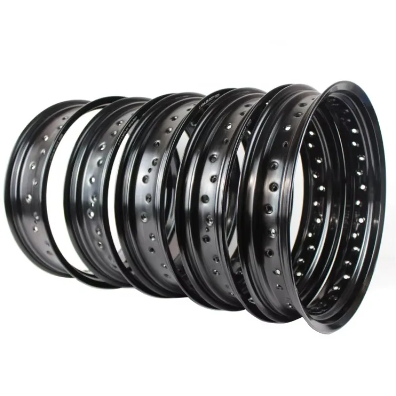Motorcycle Rims 2.5/3/3.5*17 Inch 32/36 Spokes Holes Aluminum Alloy 7116 Wheel Anodized Surface DOT Certified