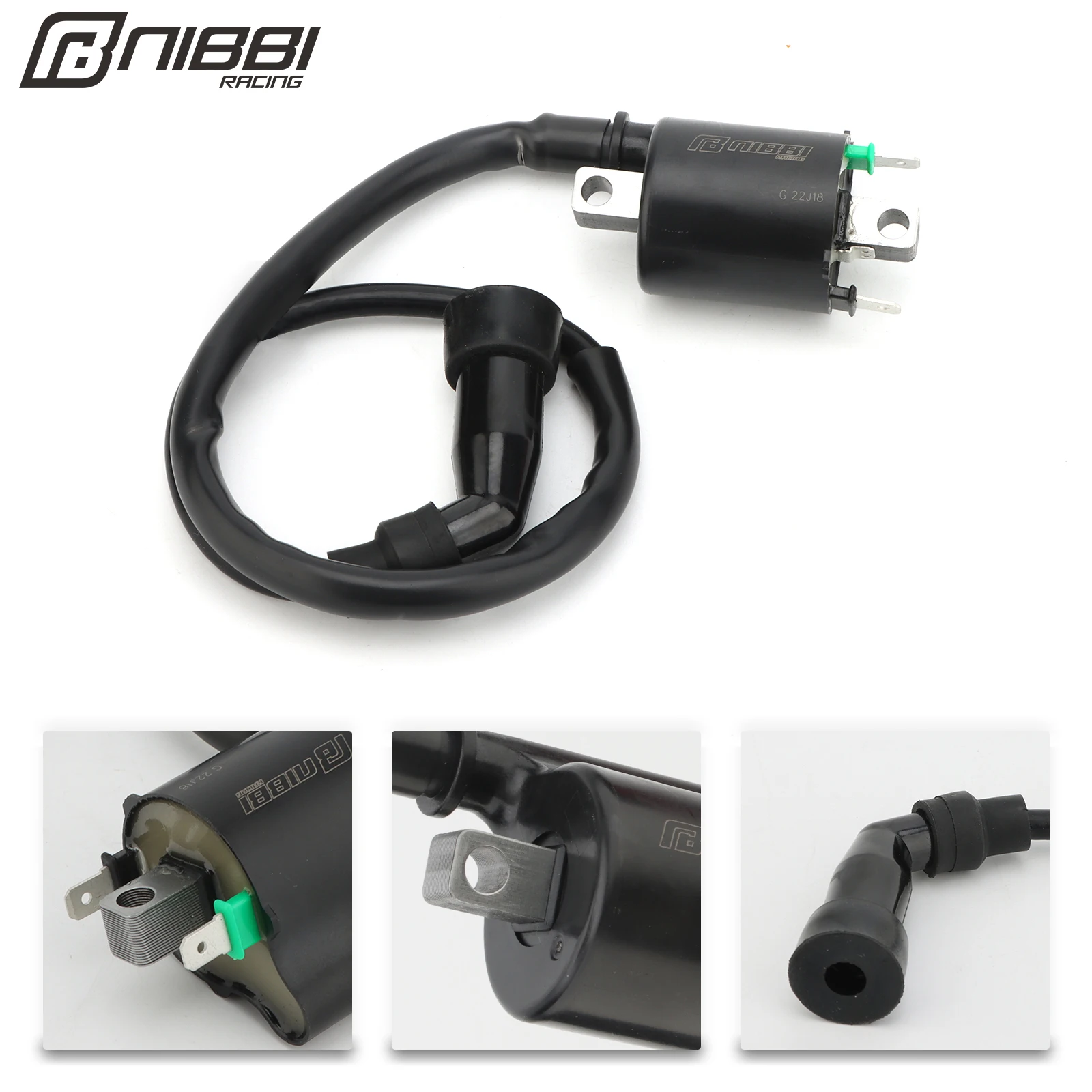 NIBBI Motocross High Pressure Performance Ignition Coil Honda CG 125cc 150cc 170cc 200cc 250cc Engine Motorcycle Ignition Coil