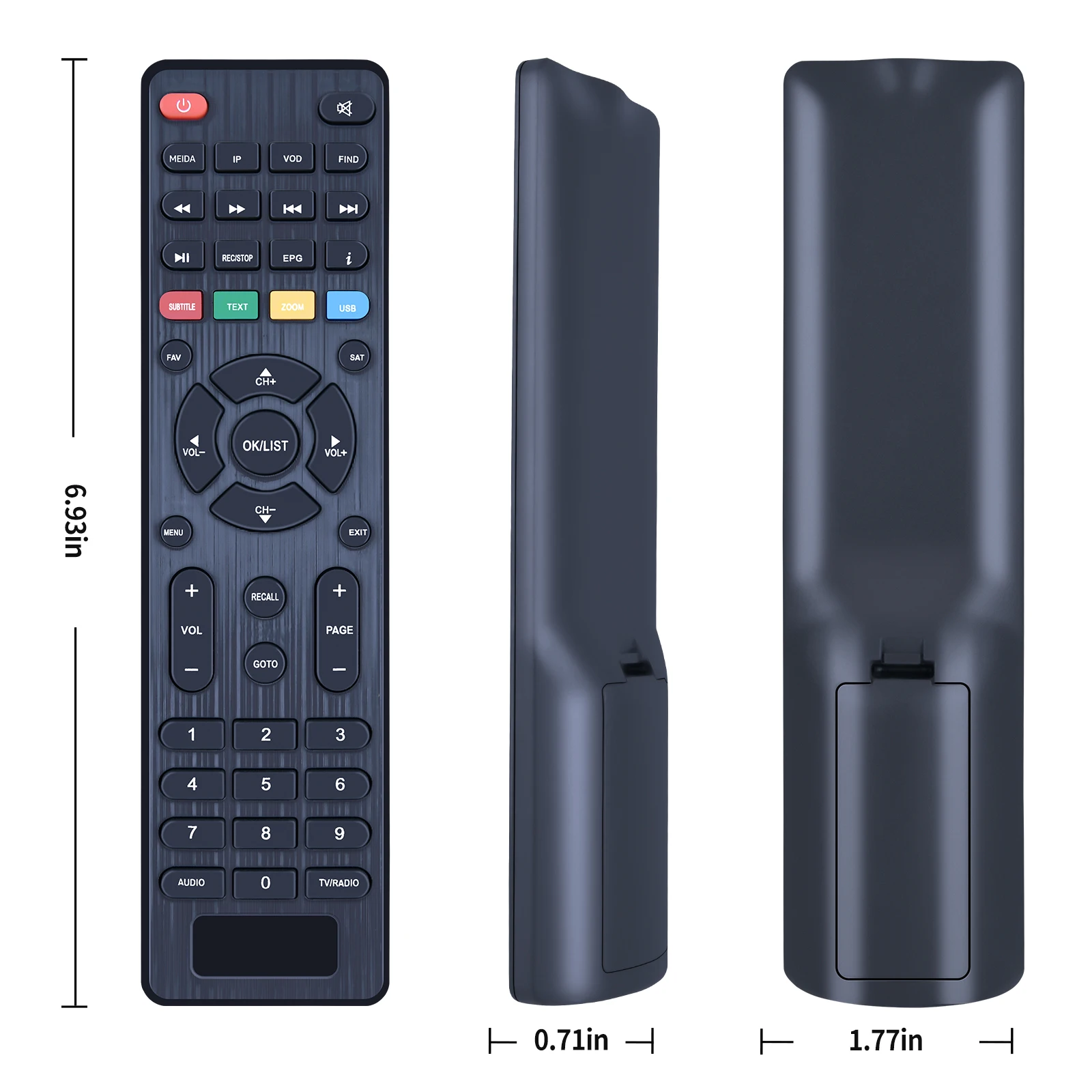 New For Spider HD Satellite Receiver Only for T Series Remote Control