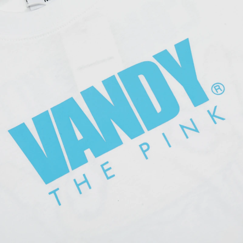 جديد فاندي HEP INK تي شيرت الأمريكية شارع العليا الكرتون رسالة مطبوعة قصيرة الأكمام الصيف فضفاضة عادية زوجين تي شيرت كامل