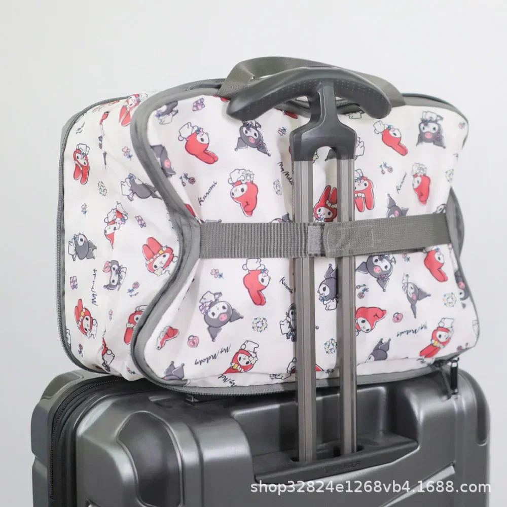 

Сумка для хранения Kuromi, косметичка с рисунком My Melody, сумки большой вместимости для женщин, сжатая посылка, дорожная сумка для хранения