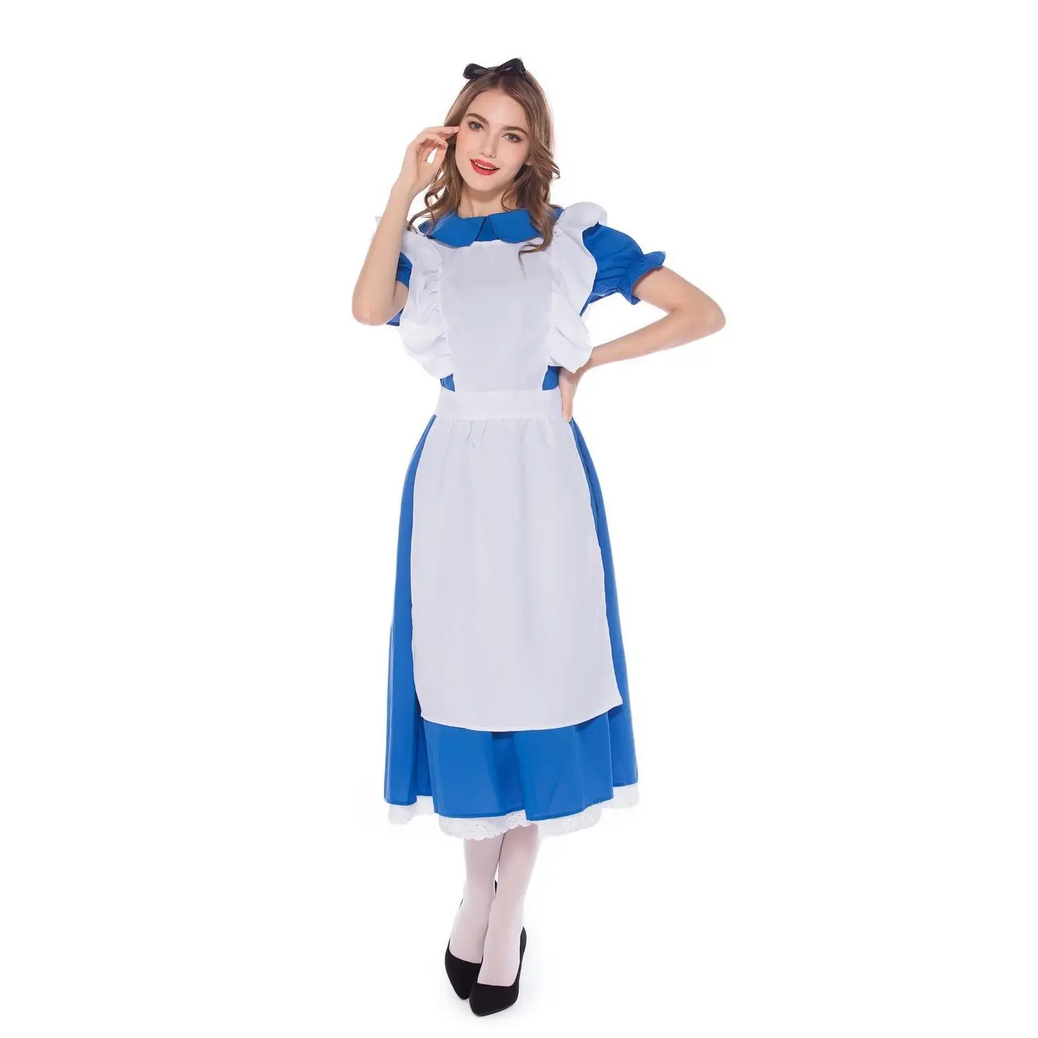 

loween Beer Maid Costume Large Size Alice Servant Outfit Cosplay Stage Wear Women's Traditional Clothing Festival Event