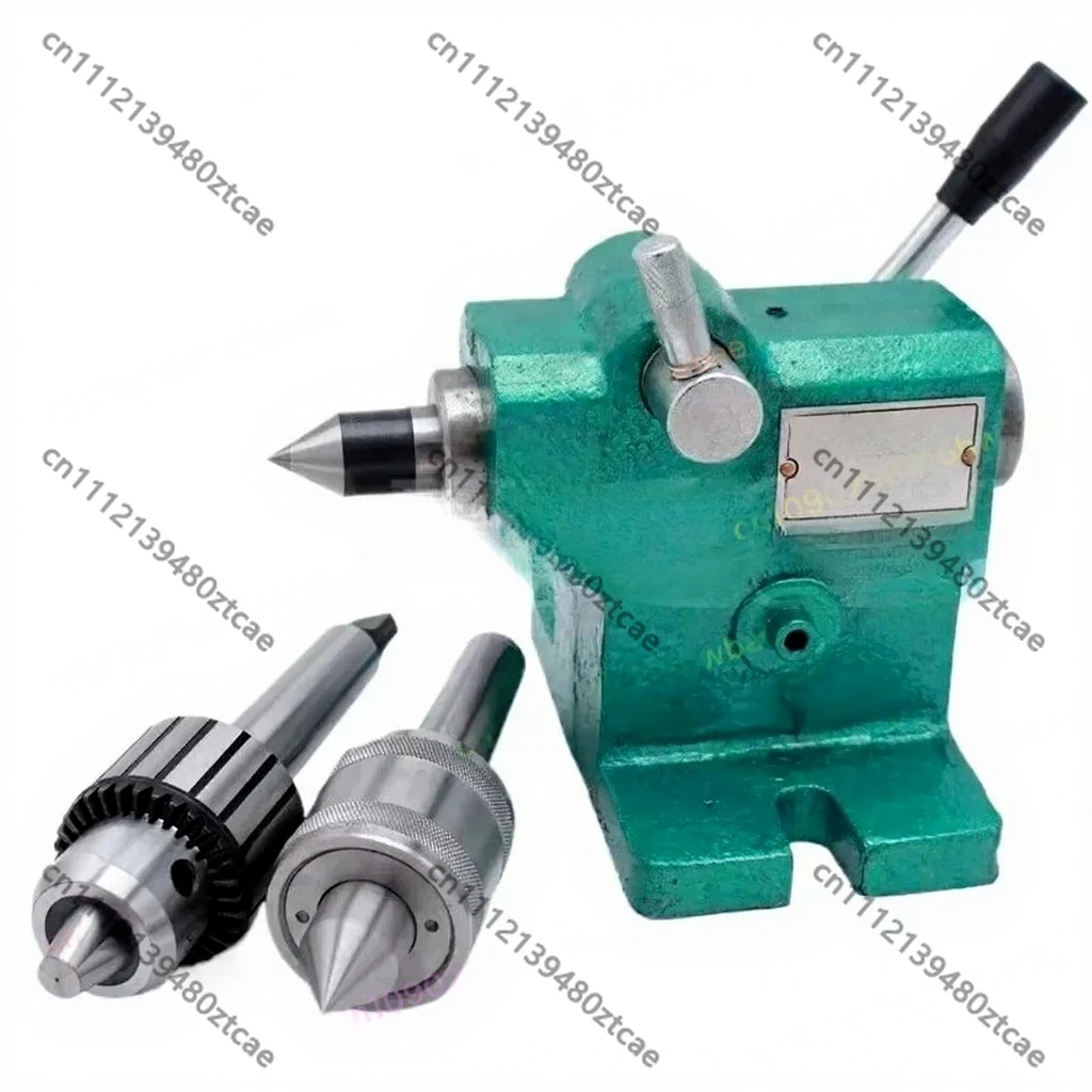 Woodworking Lathe Retractable Tailstock Assembly DIY Movable Live Center Thimble For Bead Making