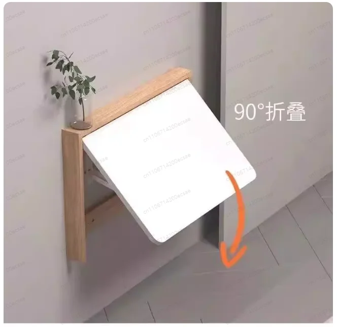 

Invisible Wall-Mounted Solid Wood Folding Table – Multi-Functional Computer Desk for Small Apartments & Home Office
