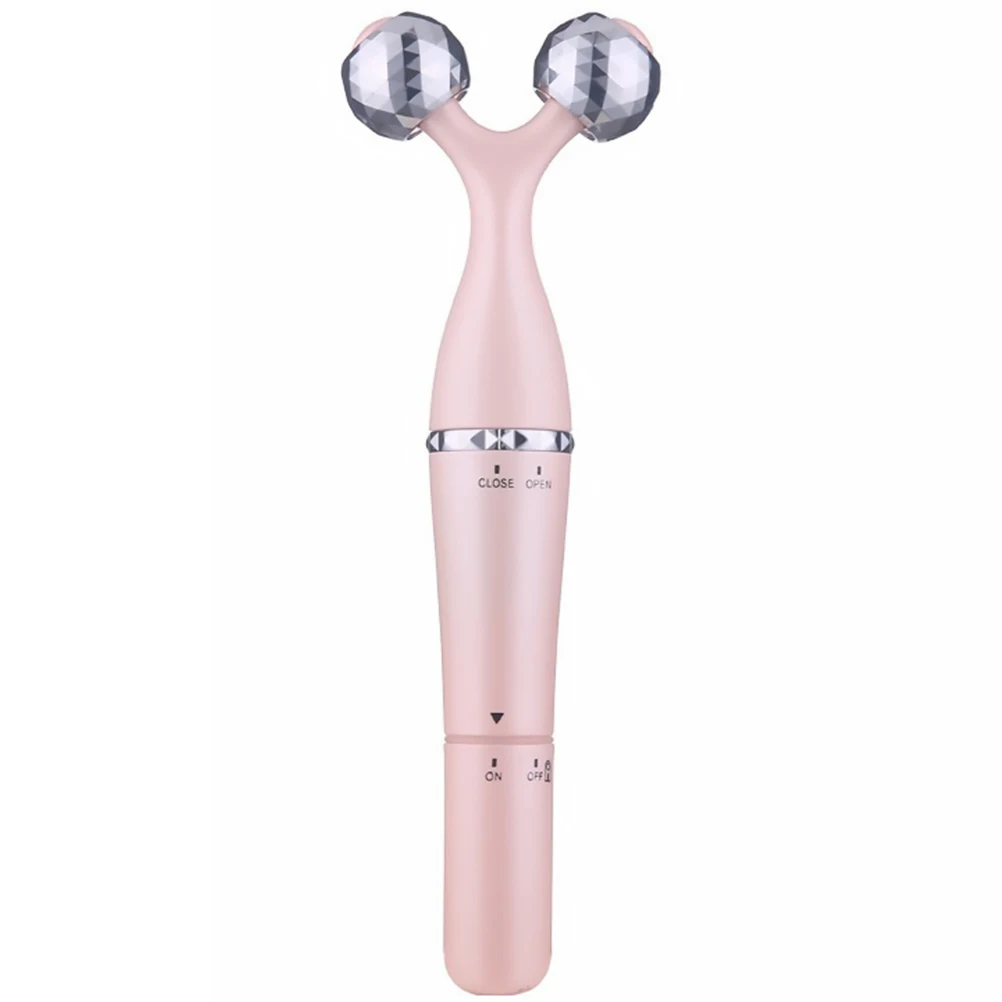 

1pc 3D Massage Roller Portable Face Massager Lifting Device 3-In-1 Skin Tightening Tool Facial Care Electric Roller Abs