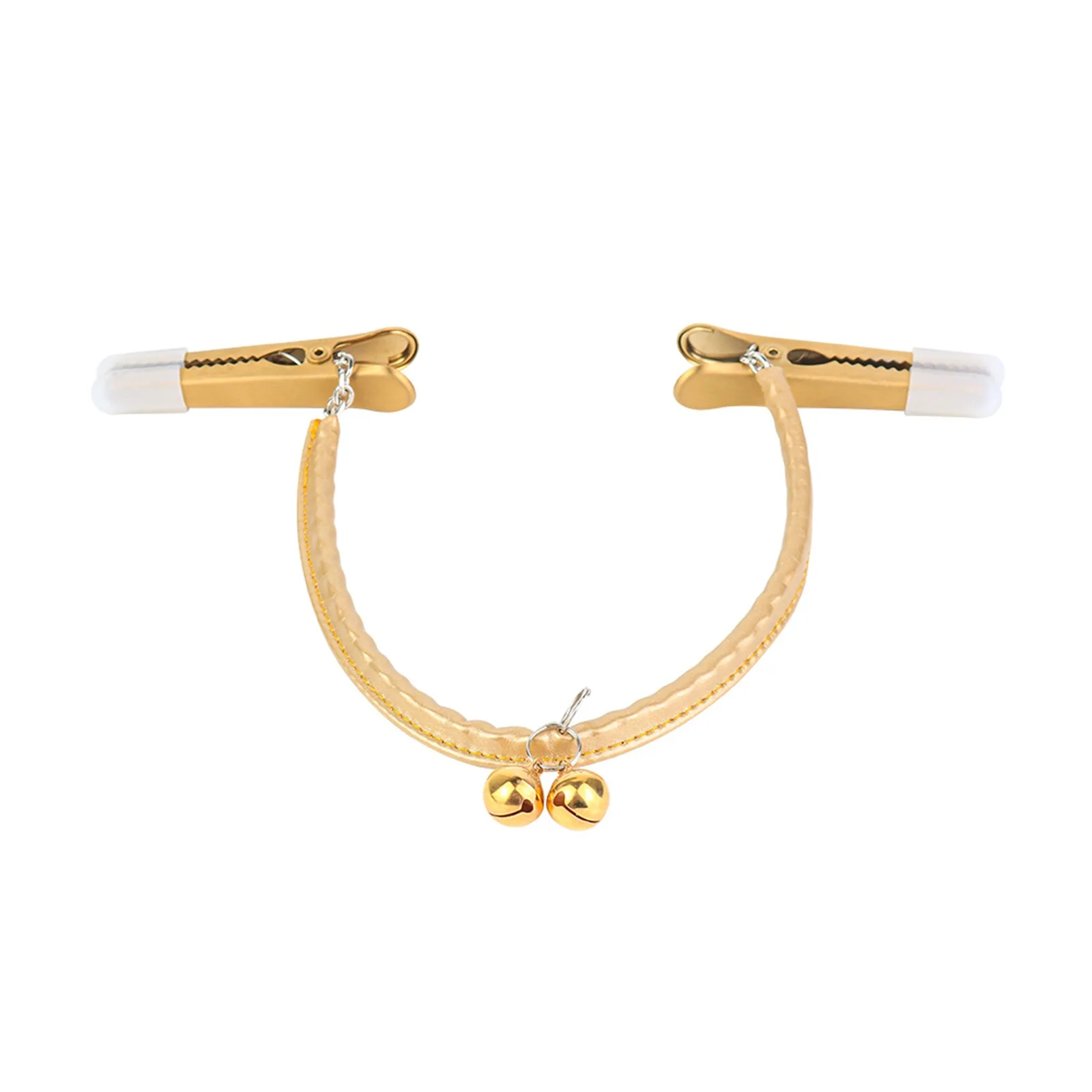 New Rope Bondage Nipple Clamps with Jingle Bells – Couples Flirt & Training, Adult Sex Toy & Adult Game