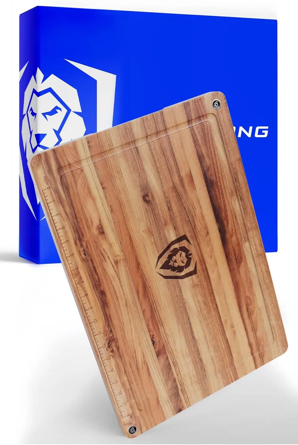 Tight Wood Grain - - Laser-Engraved Measurements & Juice Groove