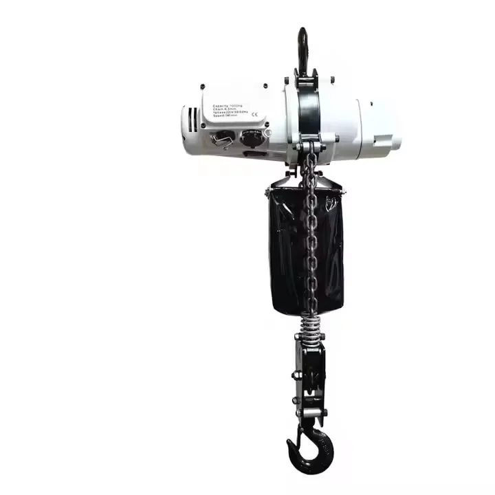 Factory Direct Sale Electric Chain Hoist With G80 Hook Suspension Customizable