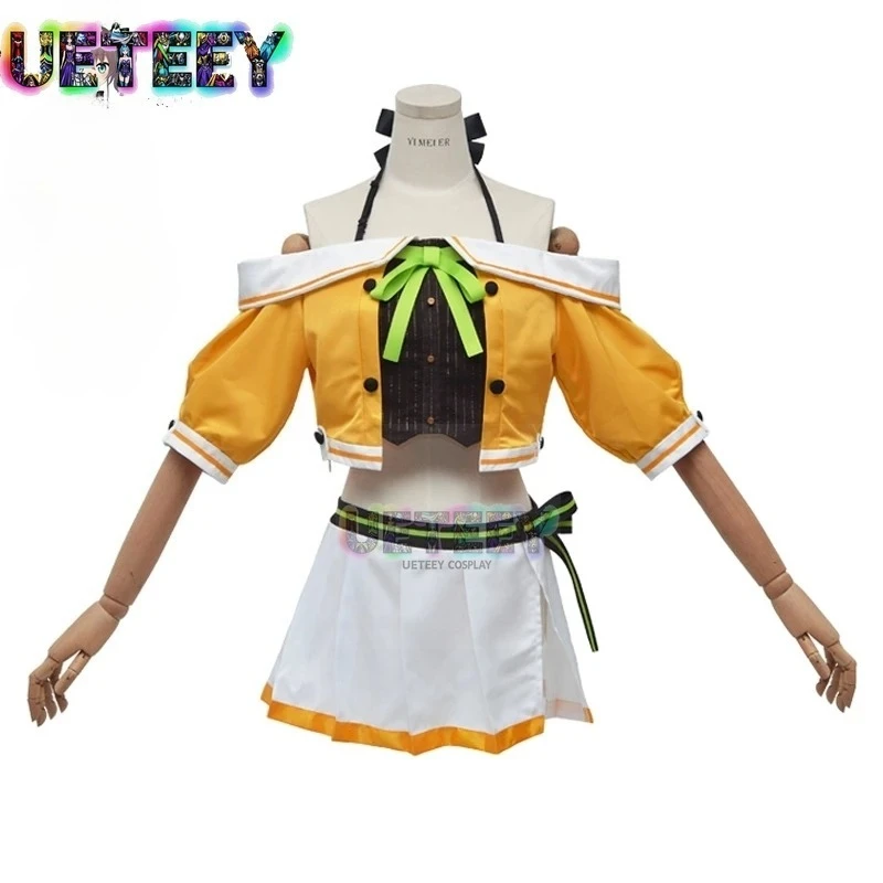 

UETEEY COS Hololive Нацуиро Мацури Косплей Костюм Набор Хэллоуин Индивидуальный Размер
