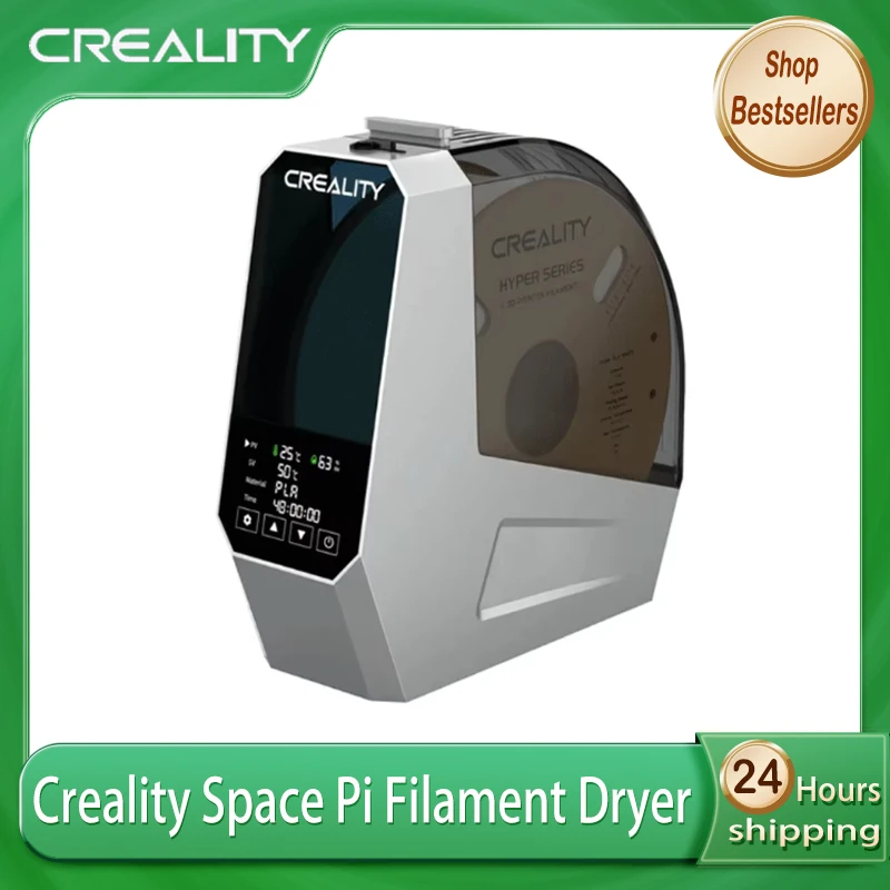 

Creality Space Pi 360° Hot-Air Filament Dryer 1KG for K1 C Ender 3 V3 KE SE - 3D Printer Filament Dryer Box