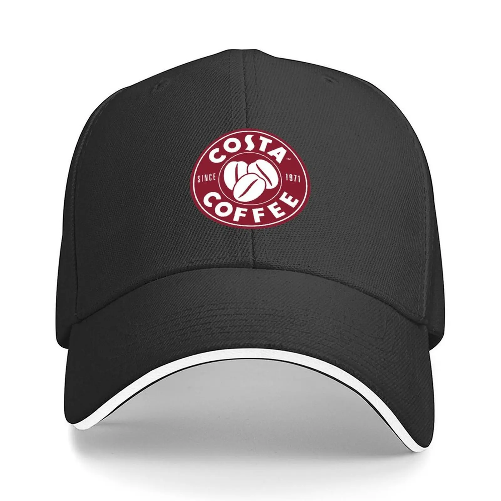 

Costa Coffee Logo Baseball Cap Hat men Hat Man For The Sun Fashion Beach Golf Hat Man Men's Women's