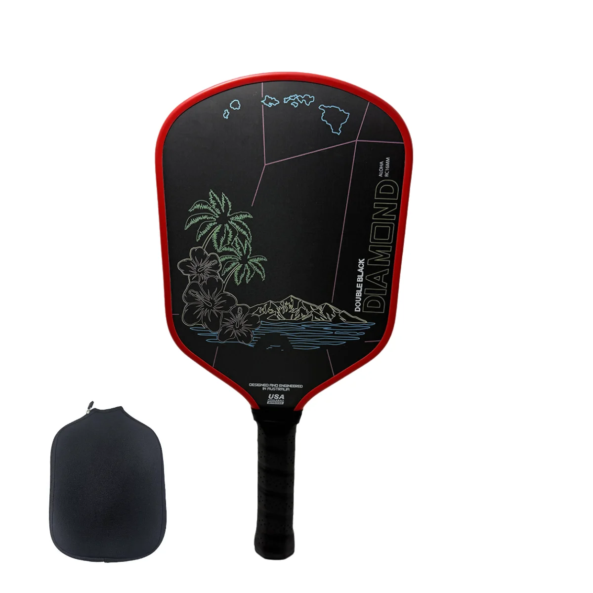 

SONGYI Double Black Diamond Pickleball Paddle T700 Carbon Fiber Pro-Grade Pickleball Racket Tournament-Ready for Serious Players