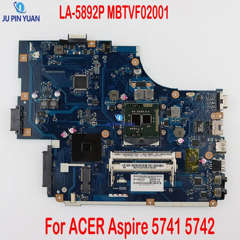 

FOR ACER TRAVELMATE 5740 5740G GATEWAY NV59C LAPTOP MOTHERBOARD MB.TVF02.001 MBTVF02001 LA-5892P