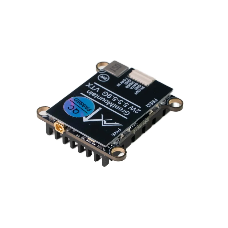 طائرة بدون طيار Great Mountain High Power 5.8G 2W FPV Racing Drone متوافقة مع بروتوكول TBS منارة بلاستيكية لنقل الفيديو #1