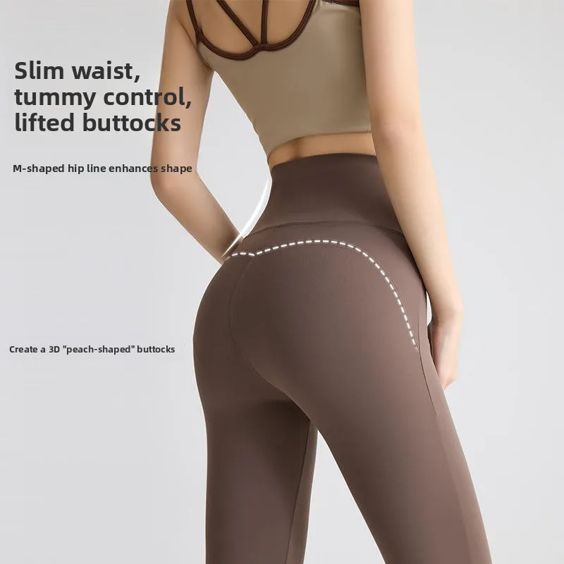 Hohe Taille Yoga Hosen frauen Sommer Dünne Sle Abnehmen Weiß Ausgestelltes Hosen Lange Hosen Bauch Kontrolle Oberbekleidung Bot