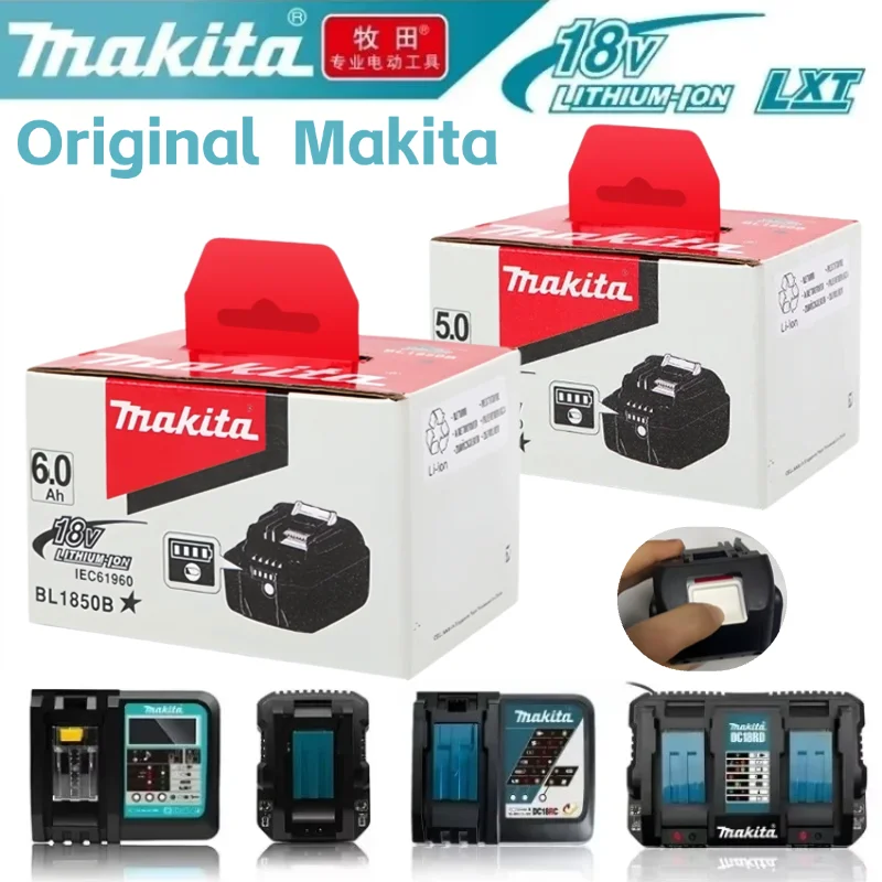 Makita 18V batter 5.0Ah 6.0Ah, 9.0Ah rechargeable battery BL1840 Batterie power tool battery Makita 