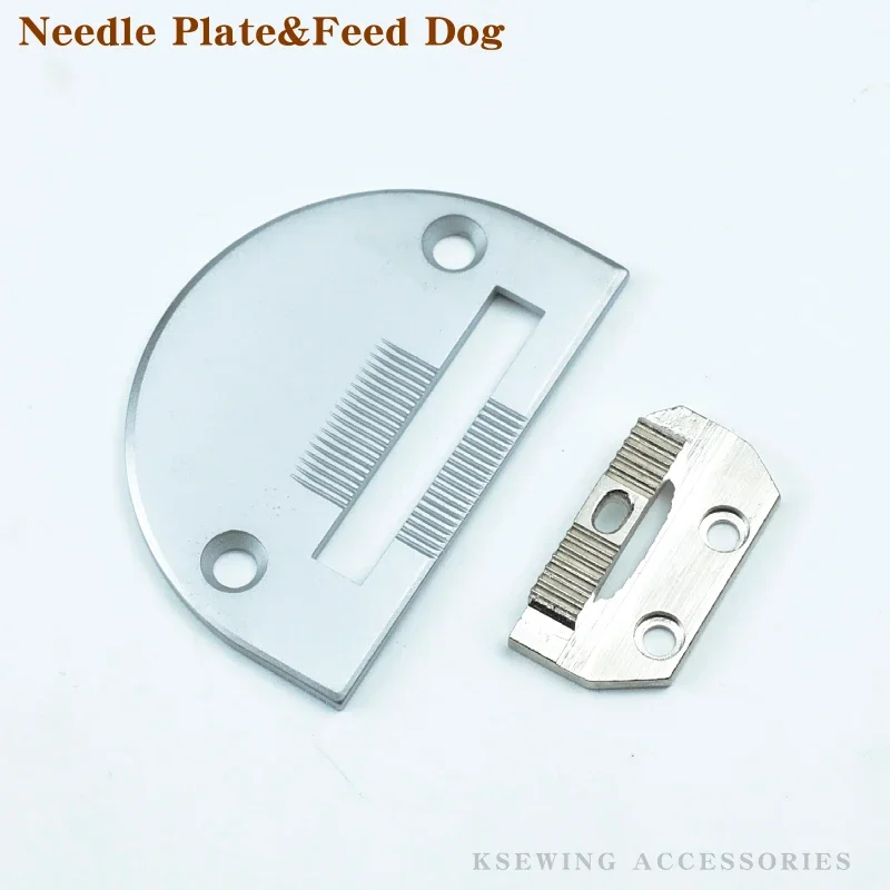 Placca ago e alimentazione cane misura superiore e inferiore alimentazione piede macchina da cucire Highlead GC0618 0718 ZOJE 0628 SEIKO 8B 18030