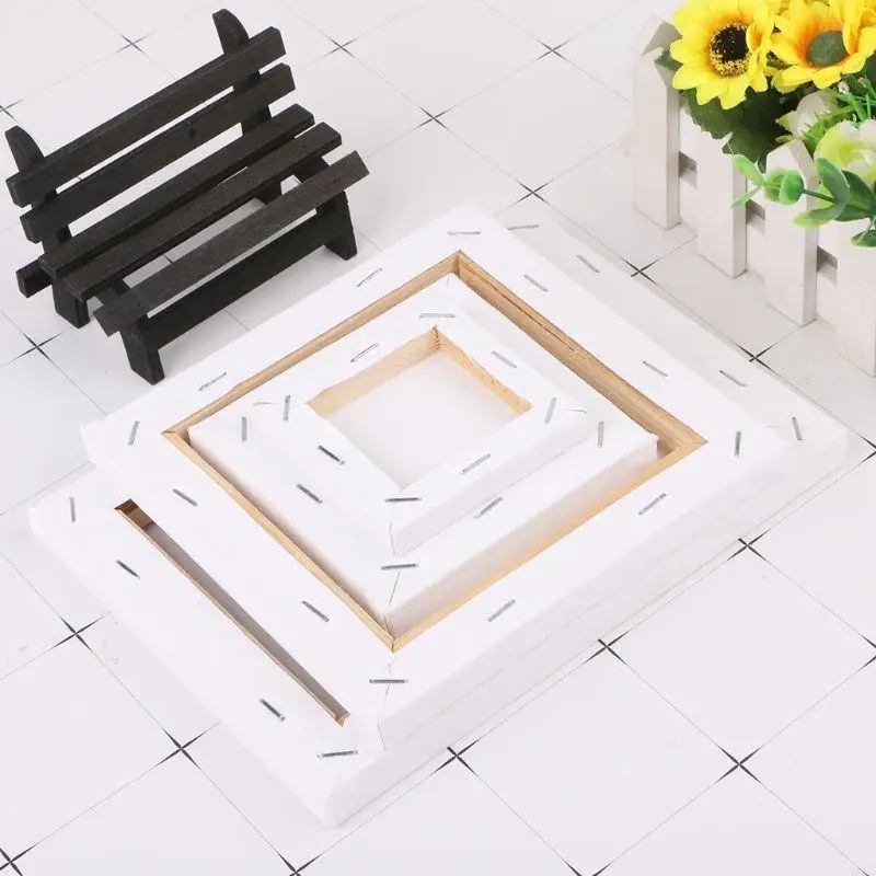 Мини-холст и мольберт из натурального дерева, набор художественных канцелярских принадлежностей для художников, детские подарки, принадлежности для дома, школы, эскизов, живопись, подарок