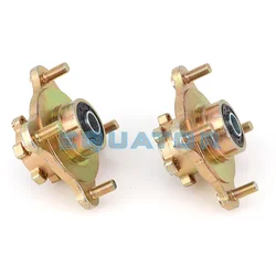 17-20mm 110mm*4 STUD M10 Front Brake Disc Wheel Hub Fit For 150cc 200cc 250cc ATV UTV Buggy Go Golf Cart Quad Bike Accessories