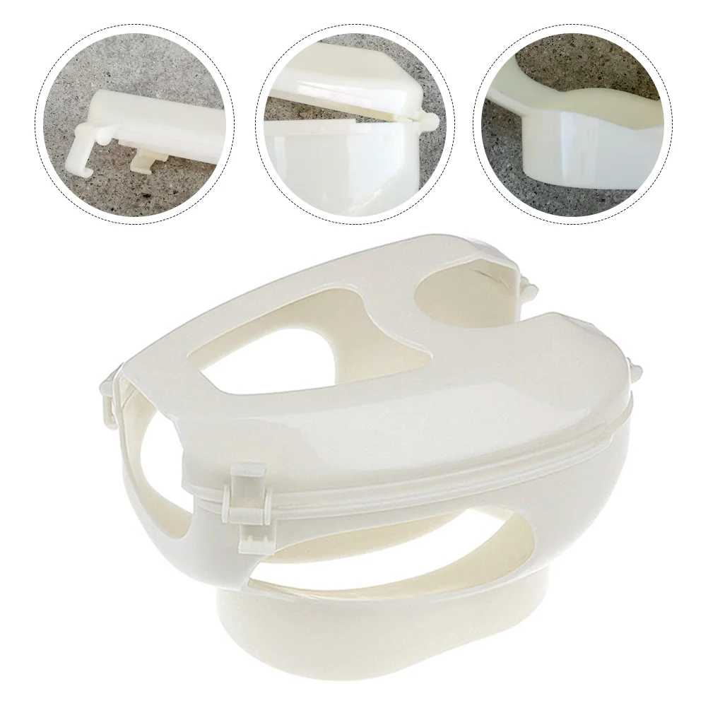 

Pigeon Retainer Birds Feeding Holder Injection Rack Supplies Racing Fixed Plastic Feeder