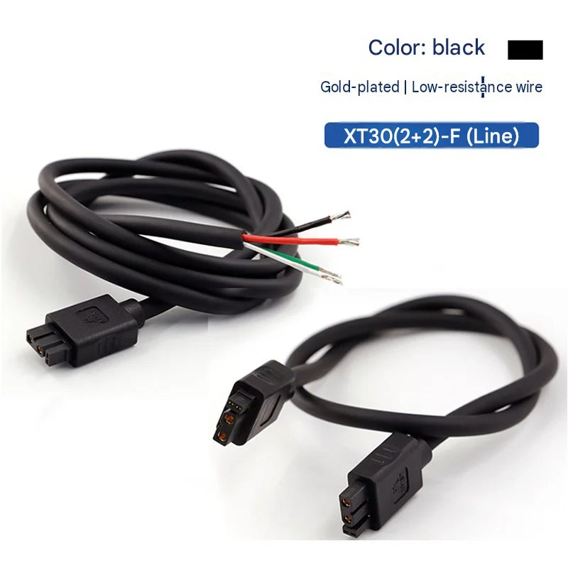 Amass XT30(2+2)-F Injection Molding Cable, Xiaomi Motor Cable, Model Aircraft 3D Printer Cable with Plug and Cable