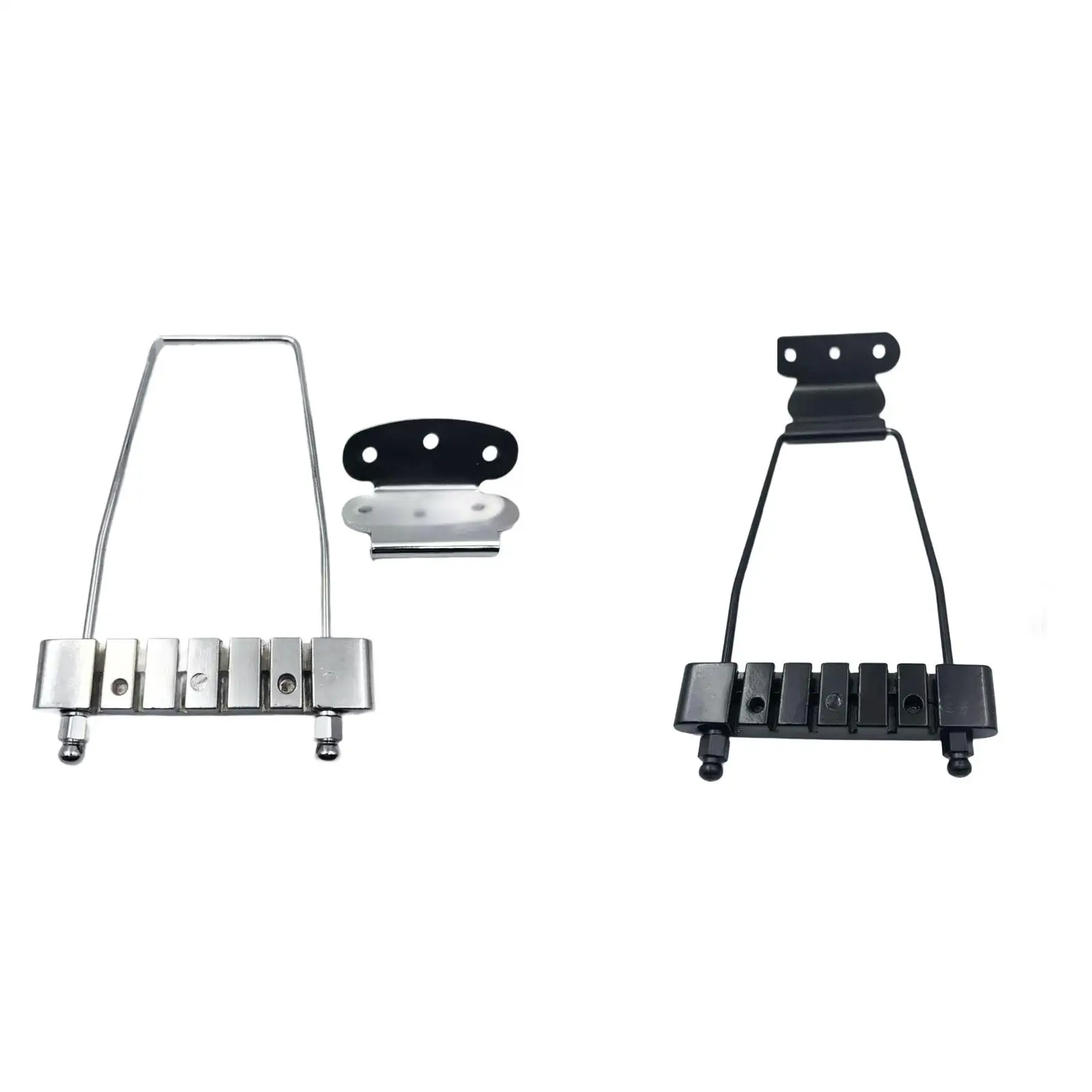 يستبدل جسر الذيل بمسافة 10 مم مع براغي جيتار الجاز 6 أوتار