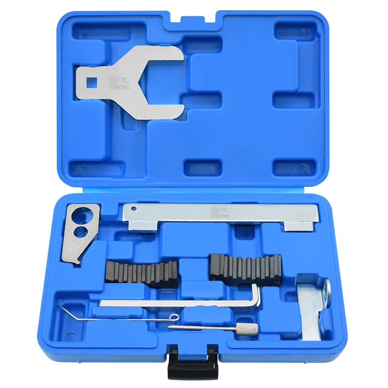 9PCS Engine Camshaft Locking Timing Tool Kit with Water Pump Wrench, for Chevrolet Cruze Aveo Alfa Romeo 16V 1.6 1.8